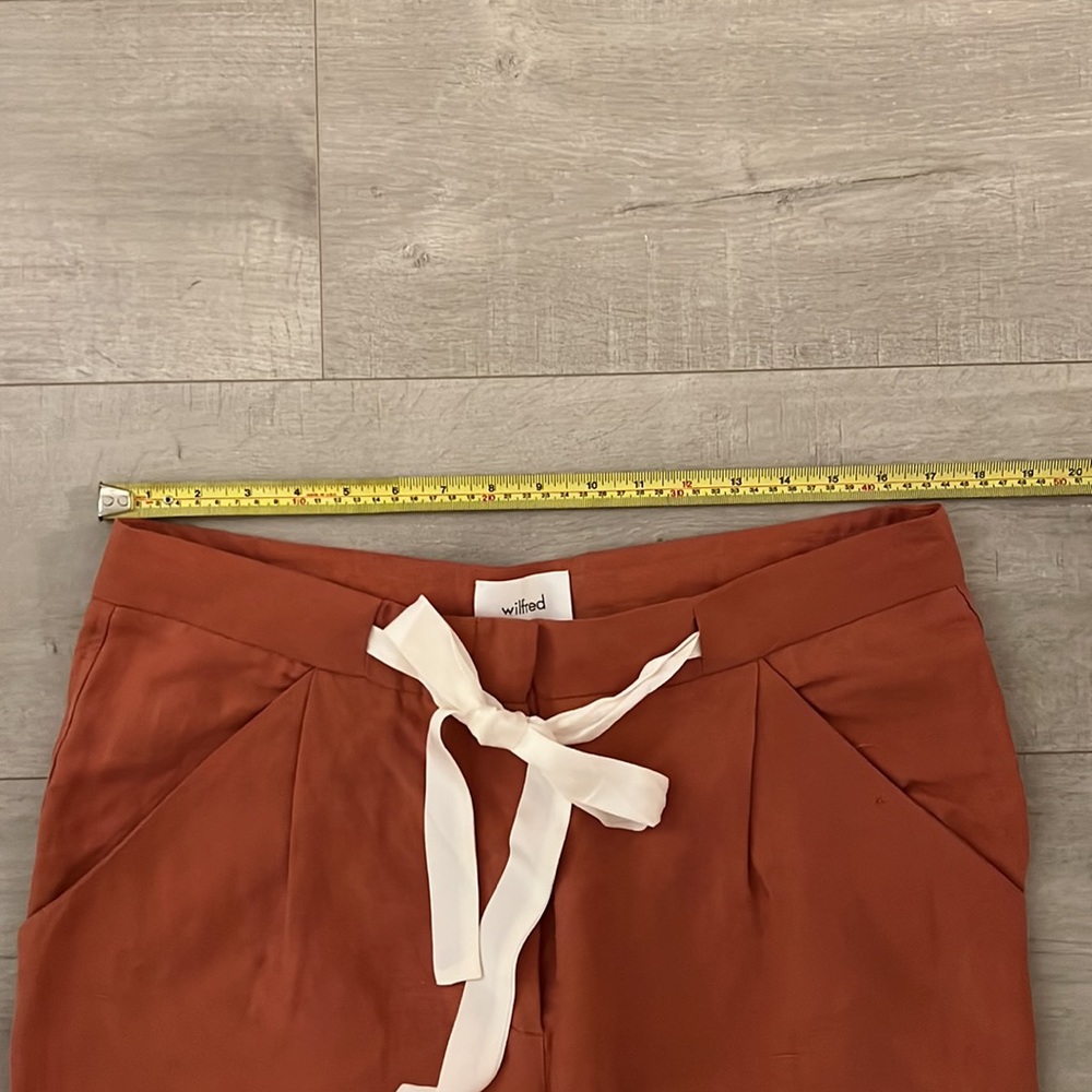 Aritzia Wilfred terracotta pants - Picture 9 of 11